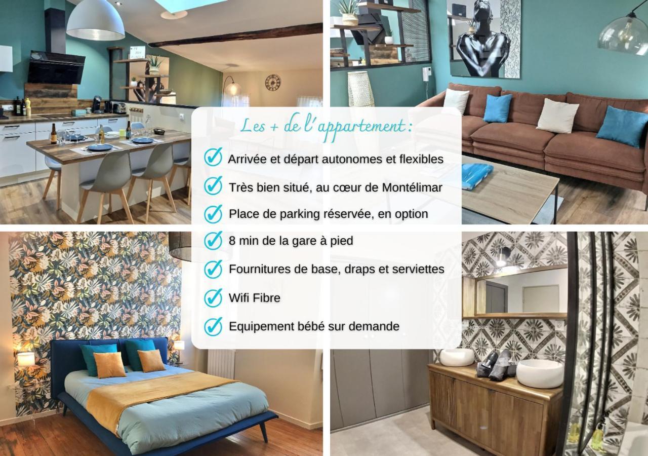 Montélimar Myzenplace - Duplex 100M2 Cosy, Atypique, Situation Ideale, Parking מראה חיצוני תמונה